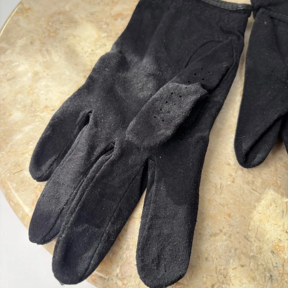 FootJoy RainGrip Golf Gloves Ladies Small‎ Black Pair
